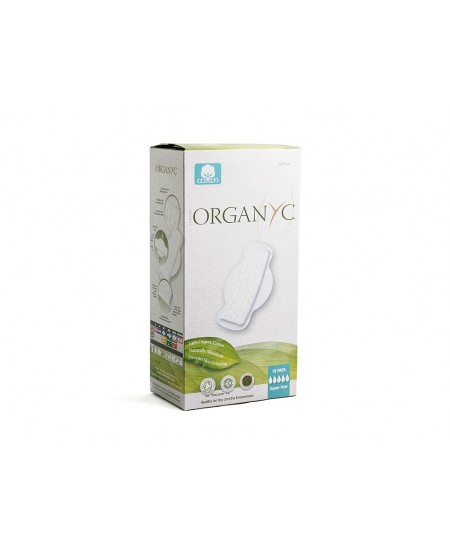 Organyc - 10 Serviettes à Ailettes - Super Organyc - 10 Serviettes à Ailettes - Super