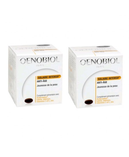Oenobiol - Solaire Intensif - Anti-Age (Lot de 2 Boîtes) Oenobiol - Solaire Intensif - Anti-Age (Lot de 2 Boîtes)