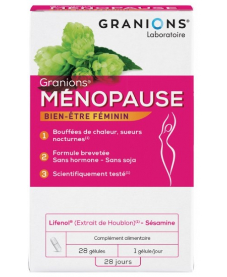 EA Pharma - Ménopause - Granions 28 gélules EA Pharma - Ménopause - Granions 28 gélules