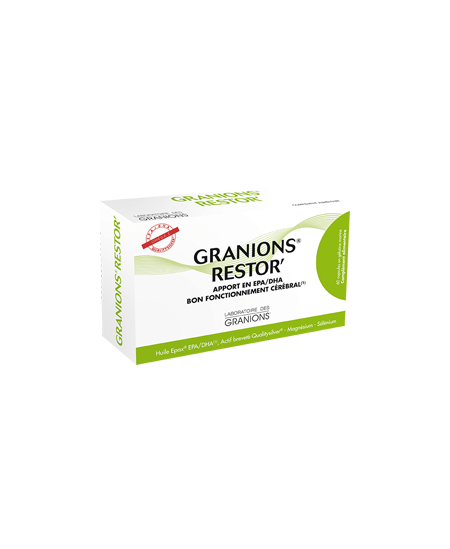 Laboratoire des Granions - Restor - 60 capsules Laboratoire des Granions - Restor - 60 capsules