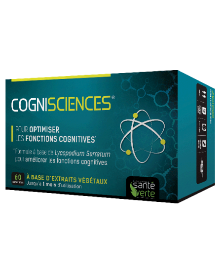Santé Verte - CogniSciences - 60 Comprimés Santé Verte - CogniSciences - 60 Comprimés