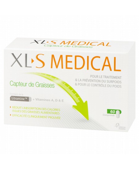 Omega Pharma - XLS Medical - 60 Comprimés Omega Pharma - XLS Medical - 60 Comprimés