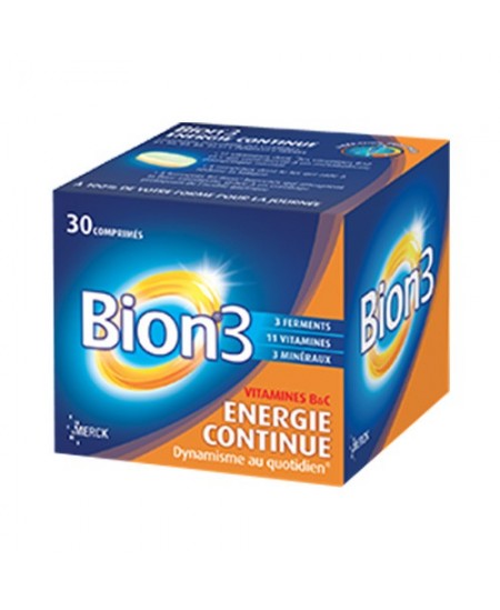 Bion3 - Energie Continue - 30 comprimés Bion3 - Energie Continue - 30 comprimés