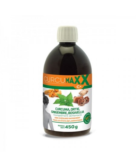 Curcumaxx - Curcumaxx C+ Orties - Flacon 500 ml Curcumaxx - Curcumaxx C+ Orties - Flacon 500 ml