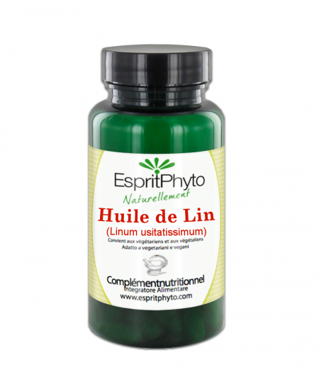 EspritPhyto - Huile De Lin - 60 gélules EspritPhyto - Huile De Lin - 60 gélules