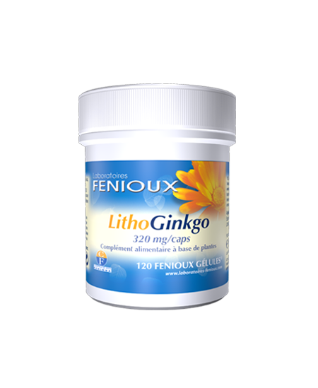 Fenioux - LithoGinkgo - 120 Gélules Fenioux - LithoGinkgo - 120 Gélules