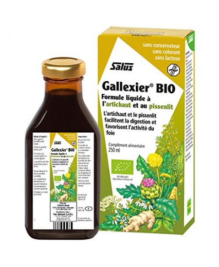 Salus - Gallexier artichaut-pissenlit Bio - Flacon 250 ml Salus - Gallexier artichaut-pissenlit Bio - Flacon 250 ml