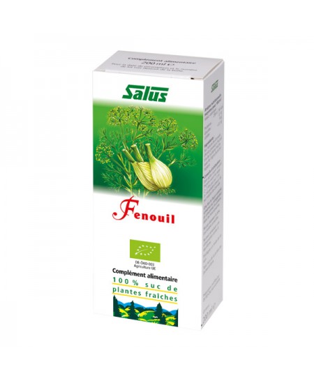 Salus - Suc de plantes Bio fenouil - Flacon 200 ml Salus - Suc de plantes Bio fenouil - Flacon 200 ml