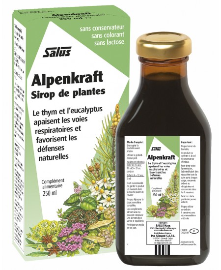 Salus - Sirop Alpenkraft - flacon 250 ml Salus - Sirop Alpenkraft - flacon 250 ml
