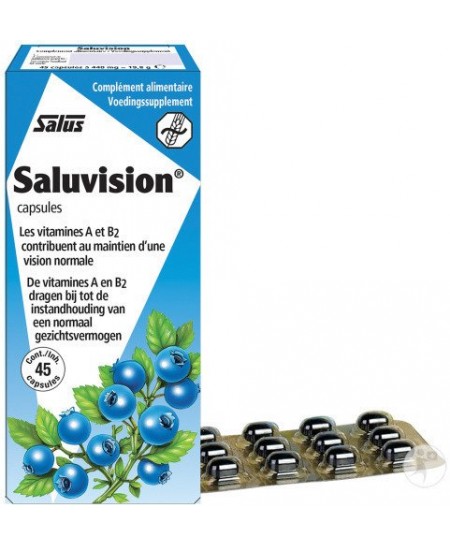 Salus - Saluvision myrtille - 45 capsules Salus - Saluvision myrtille - 45 capsules
