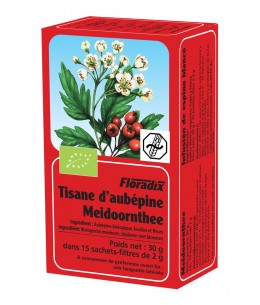 Salus Tisane d'Aubépine bio 15 sachets Tisane Bio aubépine - sommeil coeur Espritphyto