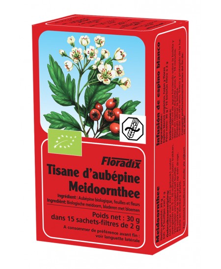 Salus Tisane d'Aubépine bio 15 sachets Tisane Bio aubépine - sommeil coeur Espritphyto