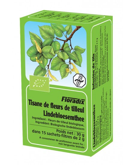 Salus - Tisane Bio fleurs de tilleul - 15 sachets Salus - Tisane Bio fleurs de tilleul - 15 sachets