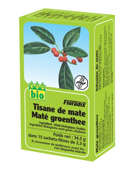 Salus - Tisane Bio maté - 15 sachets Salus - Tisane Bio maté - 15 sachets