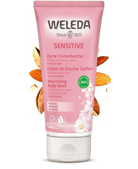 Weleda - Crème douche confort amande - 200 ml Weleda - Crème douche confort amande - 200 ml
