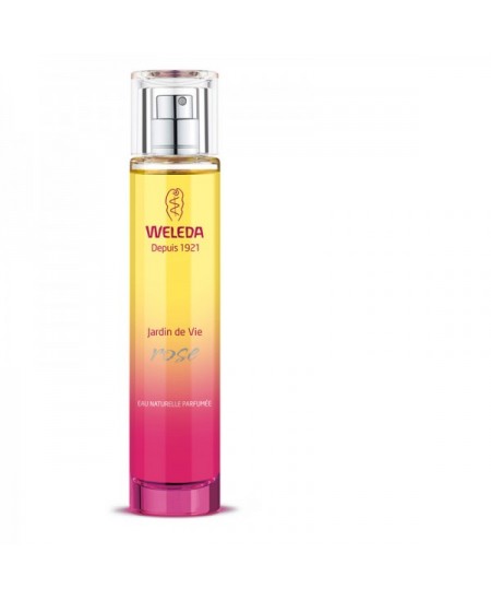 Weleda - Eau naturelle parfumée : Jardin de Vie Rose - 50 ml Weleda - Eau naturelle parfumée : Jardin de Vie Rose - 50 ml