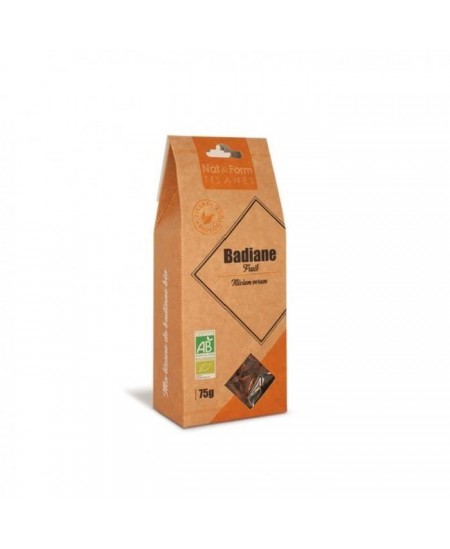 Nat & Form - Tisane badiane Bio - 75 g Nat & Form - Tisane badiane Bio - 75 g