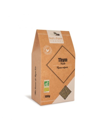 Nat & Form - Tisane Thym Fleur Bio - 100g Nat & Form - Tisane Thym Fleur Bio - 100g