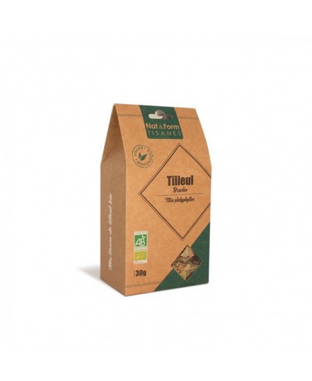 Nat & Form - Tisane Tilleul Bracte Bio - 30 g Nat & Form - Tisane Tilleul Bracte Bio - 30 g