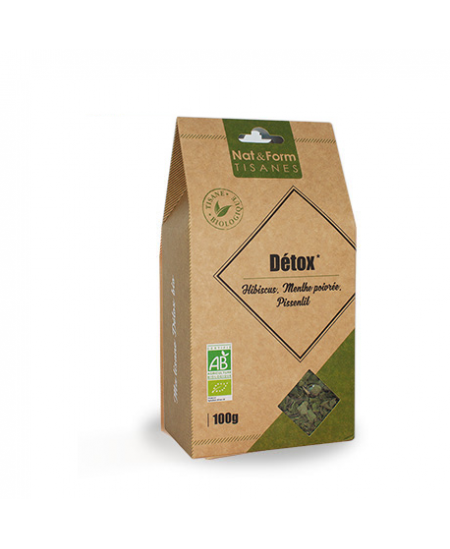 Nat & Form - Tisane Détox Bio - 100 g Nat & Form - Tisane Détox Bio - 100 g