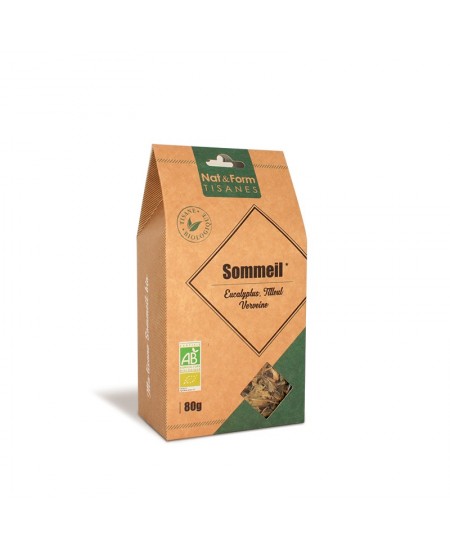 Nat & Form - Tisane Sommeil Bio - 80 g Nat & Form - Tisane Sommeil Bio - 80 g