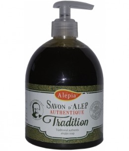 Alepia - Pouss savon d'Alep liquide authentique tradition - 500 ml