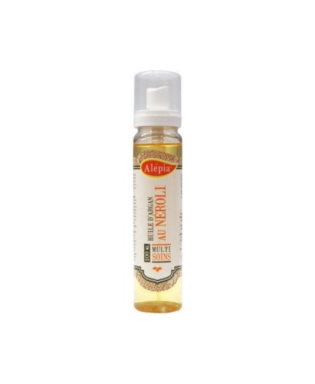 Alepia - Huile d'Argan Bio à la Fleur d'Oranger (Néroli) - 100 ml Alepia - Huile d'Argan Bio à la Fleur d'Oranger (Néroli) - 100 ml