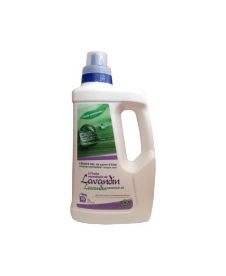 Alepia - Lessive Gel de Savon d'Alep Lavandin - 1L Alepia - Lessive Gel de Savon d'Alep Lavandin - 1L