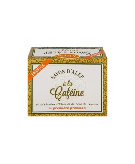 Alepia - Savon d'alep premium Cafeine - 125 gr Alepia - Savon d'alep premium Cafeine - 125 gr