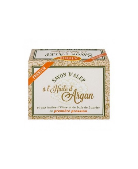 Alepia - Savon d'alep premium Huile d'argan - 125 gr Alepia - Savon d'alep premium Huile d'argan - 125 gr