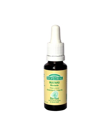Biofloral - Elixir Mustard n° 21 Moutarde - 20 ml Biofloral - Elixir Mustard n° 21 Moutarde - 20 ml