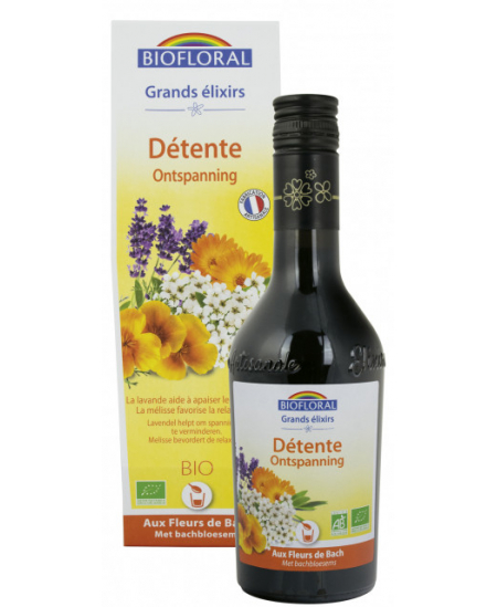 Biofloral - Grand Elixir Détente Sommeil Relaxation - 375 ml Biofloral - Grand Elixir Détente Sommeil Relaxation - 375 ml