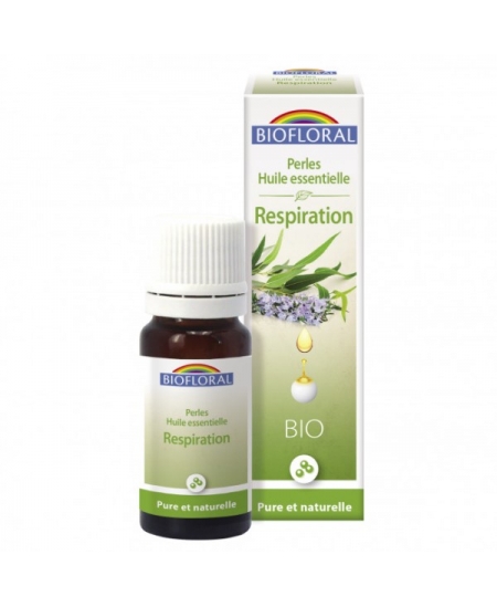 Biofloral - Perles d'huiles essentielles complexe Respiration - 20 ml Biofloral - Perles d'huiles essentielles complexe Respiration - 20 ml