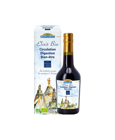 Biofloral - Grand Elixir d'Auvergne Circulation Digestion Bien être - 375 ml Biofloral - Grand Elixir d'Auvergne Circulation Digestion Bien être - 375 ml