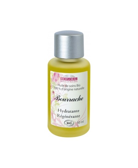 Biofloral - Huile végétale Bio de Bourrache - 50 ml Biofloral - Huile végétale Bio de Bourrache - 50 ml