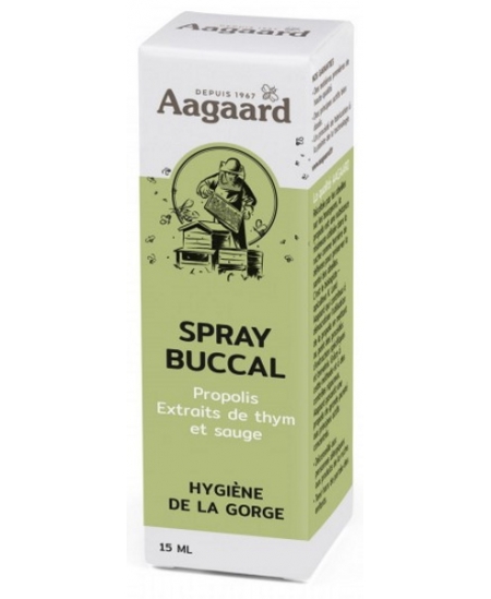 Spray buccal à la propolis - 15 ml - Aagaard hygiène bucco dentaire Espritphyto Spray buccal à la propolis - 15 ml - Aagaard hygiène bucco dentaire Espritphyto