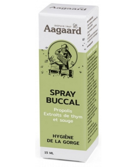 Aagaard - Spray buccal à la propolis - 15 ml