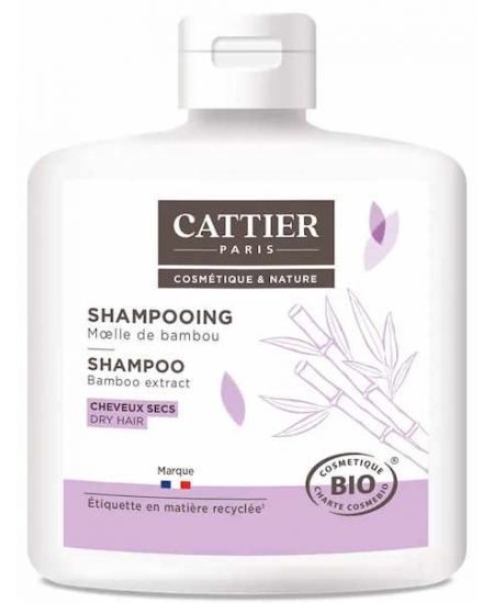 Shampoing à la moëlle de bambou cheveux secs 250 ml Cattier shampooing cheveux secs Espritphyto Shampoing à la moëlle de bambou cheveux secs 250 ml Cattier shampooing cheveux secs Espritphyto