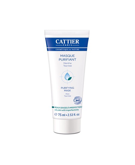 Cattier - Masque purifiant peau jeune - 75 ml Cattier - Masque purifiant peau jeune - 75 ml