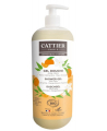 Cattier - Gel douche sans sulfate parfum Clémentine Fleur d'oranger - 1 L Gel douche relaxant Espritphyto