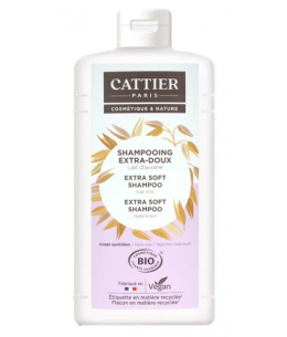 Cattier - Shampoing extra doux Lait d'avoine - 1 L shampooing extra doux Espritphyto