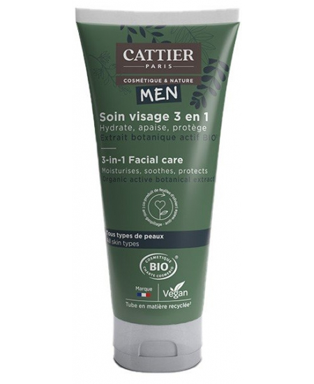 Cattier - Soin visage 3 en 1 50ml Cattier - Soin visage 3 en 1 50ml
