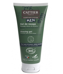 Cattier - Gel de rasage Homme tous types de peaux- 150 ml