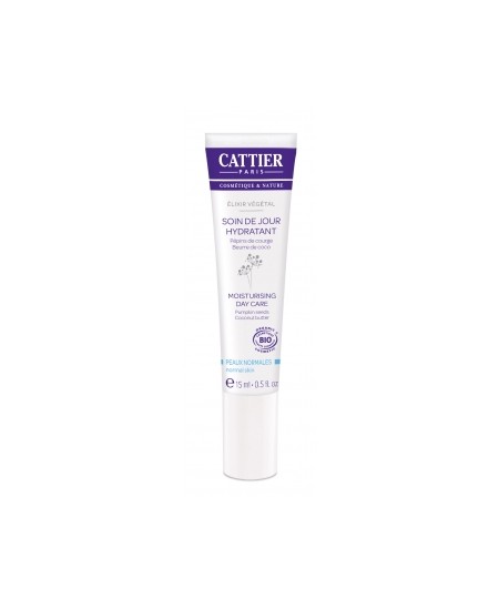 Cattier - Elixir végétal Soin de jour hydratant - 15 ml Cattier - Elixir végétal Soin de jour hydratant - 15 ml