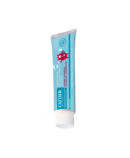 Cattier - Dentifrice enfants 2 à 6 ans goût pastèque - 50 ml Cattier - Dentifrice enfants 2 à 6 ans goût pastèque - 50 ml