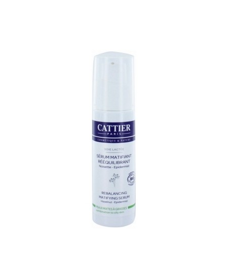 Cattier - Sérum matifiant rééquilibrant Soie lactée - 30 ml Cattier - Sérum matifiant rééquilibrant Soie lactée - 30 ml