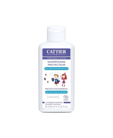 Cattier - Shampoing Protecteur Anti Poux - 200 ml Cattier - Shampoing Protecteur Anti Poux - 200 ml