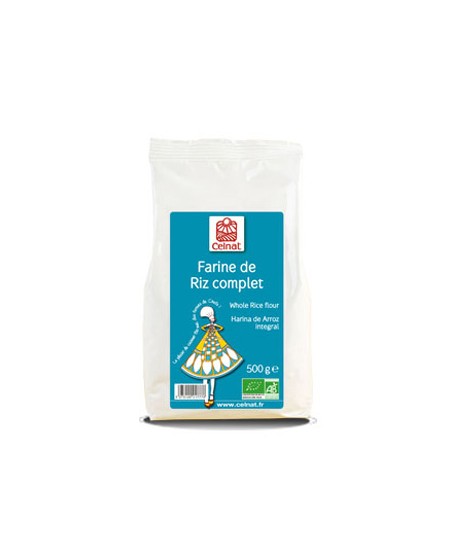 Celnat - Farine de Riz complet - 500 gr Celnat - Farine de Riz complet - 500 gr