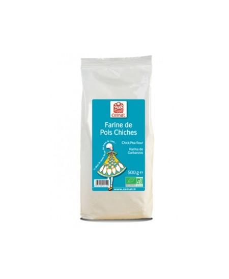 Celnat - Farine de Pois Chiches - 500 gr Celnat - Farine de Pois Chiches - 500 gr