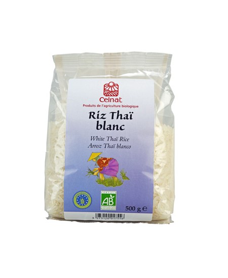 Celnat - Riz Thaï blanc - 500 gr Celnat - Riz Thaï blanc - 500 gr